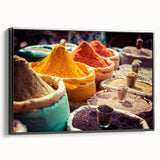 Black and white framed canvas of a vintage-style Indian landscape, ideal for bedroom wall art.