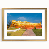 Extra large, abstract art print featuring a textured depiction of a Laotian landscape in muted earth tones.