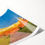 Extra large wall art featuring line art flowers in monochrome, ideal for large living room decor, rolled print format.