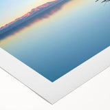 Art deco poster featuring a Philippine landscape in muted earth tones on rolled canvas, suitable for dining room decor.