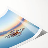 Extra large wall art depicting line art flowers in black and white on a rolled print, suitable for large living room decor.