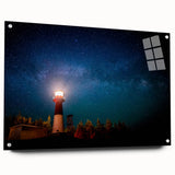 Acrylic print of New Brunswick scenery with muted earth tones, ideal for dining room decor.