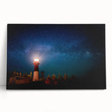 Black and white photograph of New Brunswick scenery on a large stretched canvas, ideal for kitchen wall art.