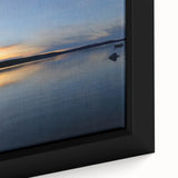 Extra large framed canvas depicting a textured, colorful abstract scene, ideal for living room decor.