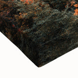 Black and white landscape art painting of Nova Scotia on stretched canvas, ideal for bedroom wall art.