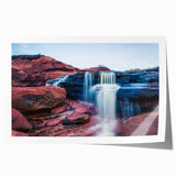 Rolled print of Prince Edward Island scenery with soft pastel shades, perfect for art wall dining room.