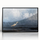 Large abstract wall art depicting vibrant Caribbean scenery on a framed acrylic print, ideal for modern living room decor.