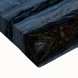 Large art of a black and white landscape painting depicting a serene Puerto Rican scenery on stretched canvas.