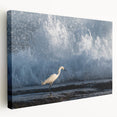 Large art depicting a vibrant Caribbean scenery on stretched canvas, ideal for kitchen wall decor.