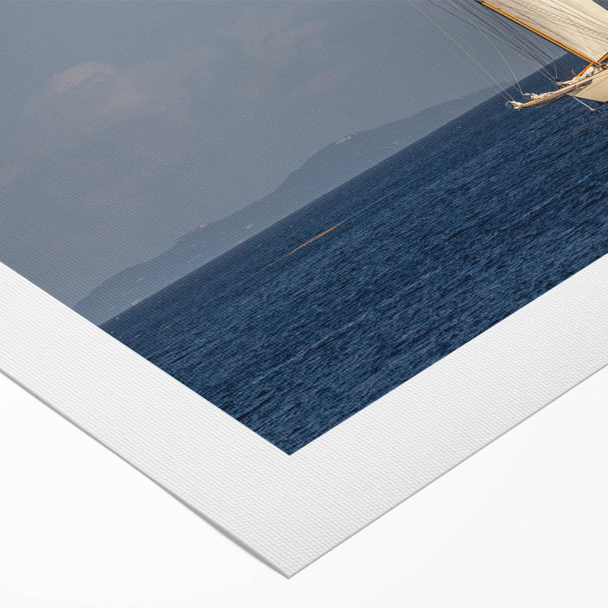 Art deco poster featuring a serene Caribbean scenery in pastel shades on rolled canvas, ideal for dining room wall art.