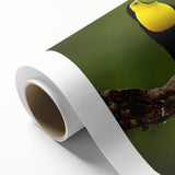 Art Deco poster of a serene Belize landscape in soft pastel colors on rolled canvas, suitable for nursery wall art.