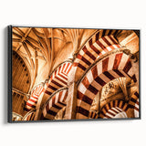 Black and white vintage poster art of a Nicaraguan landscape on framed canvas, ideal for bedroom decor.