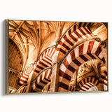 Framed canvas landscape painting of a Nicaraguan scenery in muted earth tones, ideal for bedroom wall art.