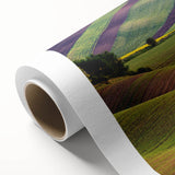 Art deco poster of a European cityscape in muted beige and brown tones on rolled canvas, ideal for nursery wall art.