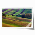Rolled print of a Czech Republic scenery with vibrant floral elements, ideal for art wall dining room.