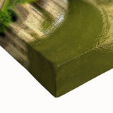 Black and white landscape art painting of Bath, England on stretched canvas, ideal for bedroom wall art.