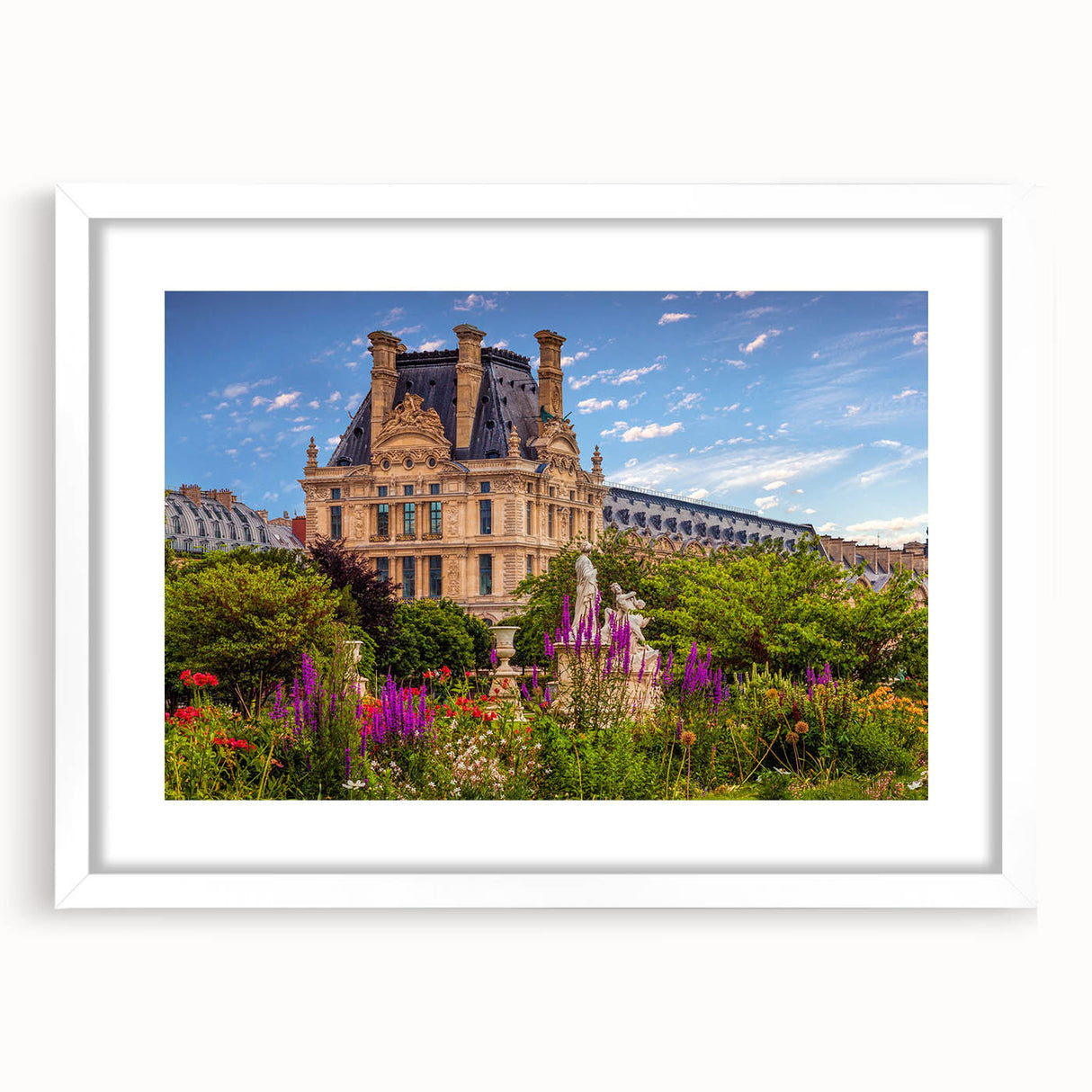 Textured art depicting abstract Oxford scenery in muted earth tones on a white framed mat, suitable for bedroom decor.
