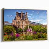 Framed canvas wall art featuring a vintage-style Oxford landscape in muted gold and black tones, ideal for bedroom decor.