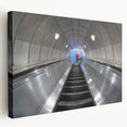 Piccadilly Circus scene on large stretched canvas, featuring vivid evening colors, ideal for kitchen wall art.