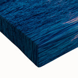 Black and white landscape art painting of Corsica on large stretched canvas, suitable for bedroom wall decor.