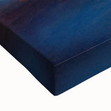 Black and white landscape art painting of Lyon on stretched canvas, ideal for bedroom wall decor.