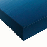 Large art of a black and white landscape painting depicting a serene European scenery on stretched canvas.