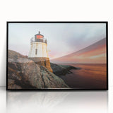 Large abstract wall art depicting a European landscape in Rhodes, Greece, with muted earth tones on a black framed acrylic.