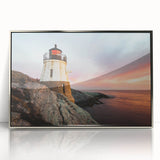 Large art print of Rhodes, Greece scenery on silver-framed acrylic.