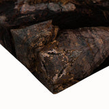 Black and white landscape art painting of Rhodes, Greece on stretched canvas, ideal for bedroom wall art.