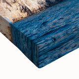 Black and white landscape painting of Capri, Italy on stretched canvas, ideal for bedroom wall art.