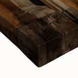 Black and white landscape art painting of Sicilian coastline on stretched canvas, ideal for bedroom wall art.