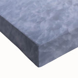 Large art depicting a black and white Norwegian landscape on stretched canvas, suitable for bedroom decor.