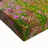 Black and white landscape art painting of a European scenery on large stretched canvas, suitable for bedroom decor.