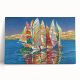 Black and white photograph of Sochi landscape on stretched canvas, ideal for kitchen wall art.