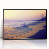 Large abstract wall art depicting a European scenery, in muted earth tones on framed acrylic.