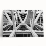 Large black and white canvas of Valencia scenery, ideal for kitchen wall art or bedroom ambiance.