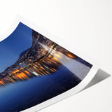 Extra large wall art featuring line art flowers in muted tones on a rolled print, ideal for large living room decor.