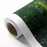 Art deco poster of a serene European landscape on rolled canvas, ideal for nursery wall art or dining room decor.