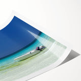 Extra large wall art featuring line art flowers in neutral tones on a rolled canvas, ideal for large living room wall decor.