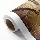 Art Deco style poster of Tel Aviv skyline in pastel shades on rolled canvas, ideal for nursery wall art.