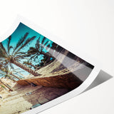 Extra large wall art featuring line art flowers with muted earth tones on a rolled print, ideal for large living room decor.