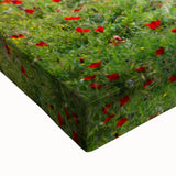 Large art of a black and white landscape painting depicting a Middle Eastern scenery on stretched canvas.