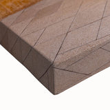 Large art depicting a black and white Saudi Arabian landscape on stretched canvas, ideal for bedroom wall decor.