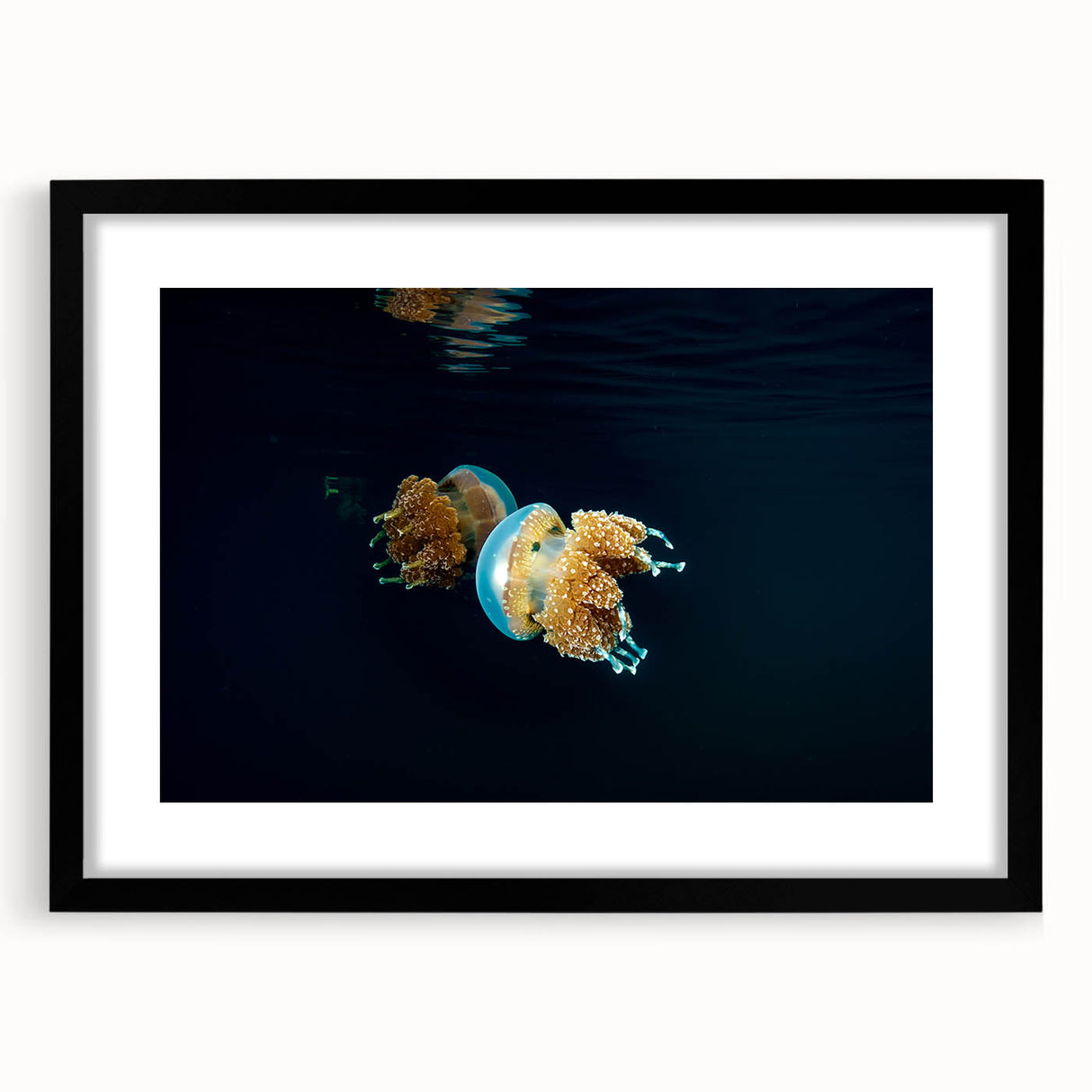 Extra large abstract art print featuring vibrant, colorful textures on a framed canvas, ideal for living room decor.