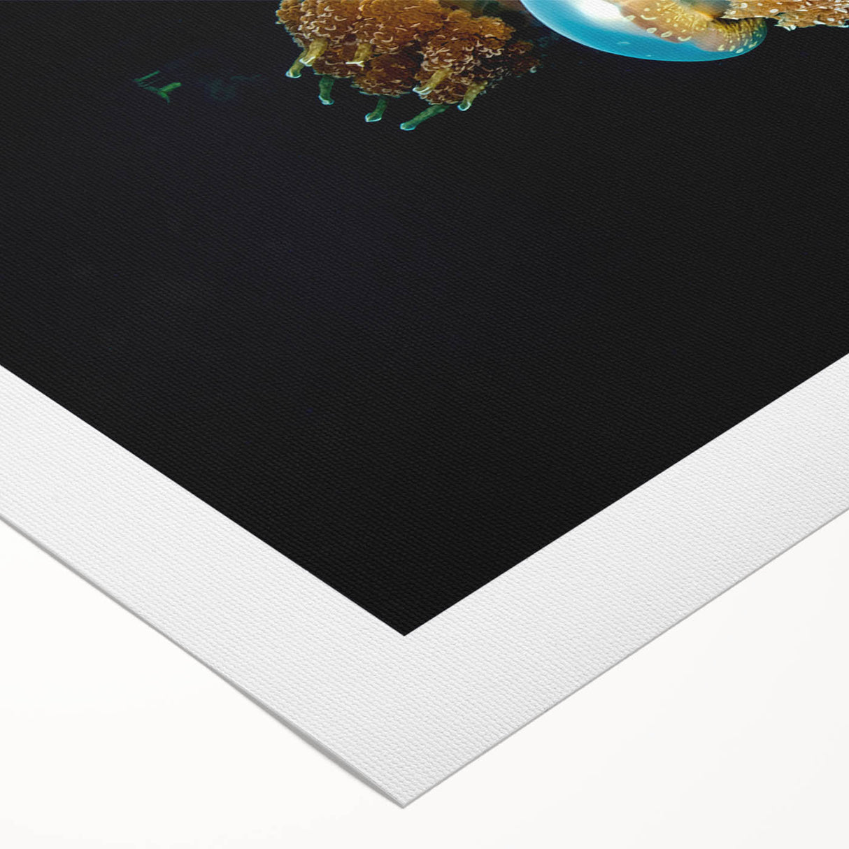 Art deco poster featuring Micronesia scenery in pastel shades on rolled canvas, suitable for dining room wall art.