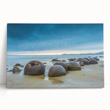 Black and white photo of Otago, New Zealand scenery on large stretched canvas, ideal for kitchen wall art or bedroom decor.