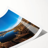 Extra large wall art featuring line art flowers in black and white, on a rolled canvas, suited for large living room spaces.