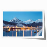 Extra large rolled print of a vibrant floral scene in South America, ideal for art wall dining room.