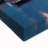 Black and white landscape art painting of an Argentinian scenery on large stretched canvas, ideal for bedroom wall decor.