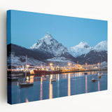 Large canvas print of an Argentinian landscape in muted earth tones, suitable for kitchen wall art.